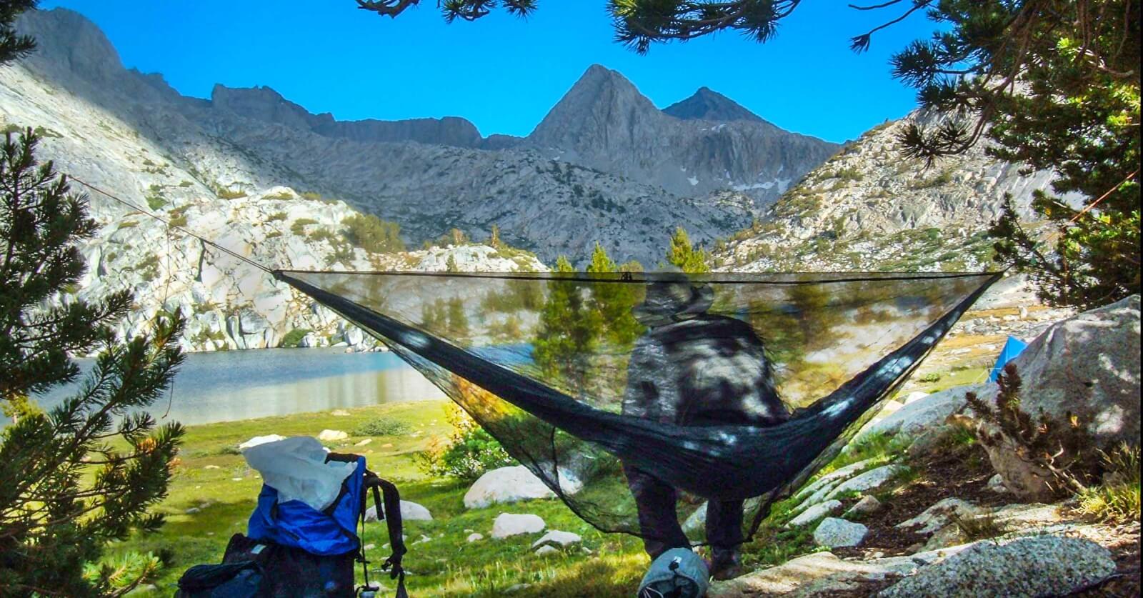 backpacking with hammock instead of tent