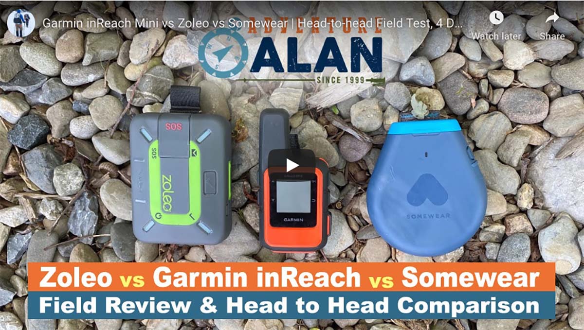 zoleo vs inreach mini 2 vs somewear global hotspot