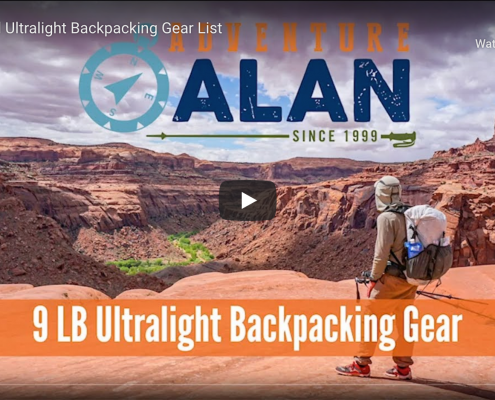 Ultralight Backpacking Gear List | 9lb