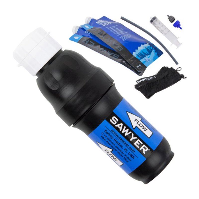 Sawyer Squeeze Filtration System - Camping & Hiking Equipment & Gear on Amazon Prime