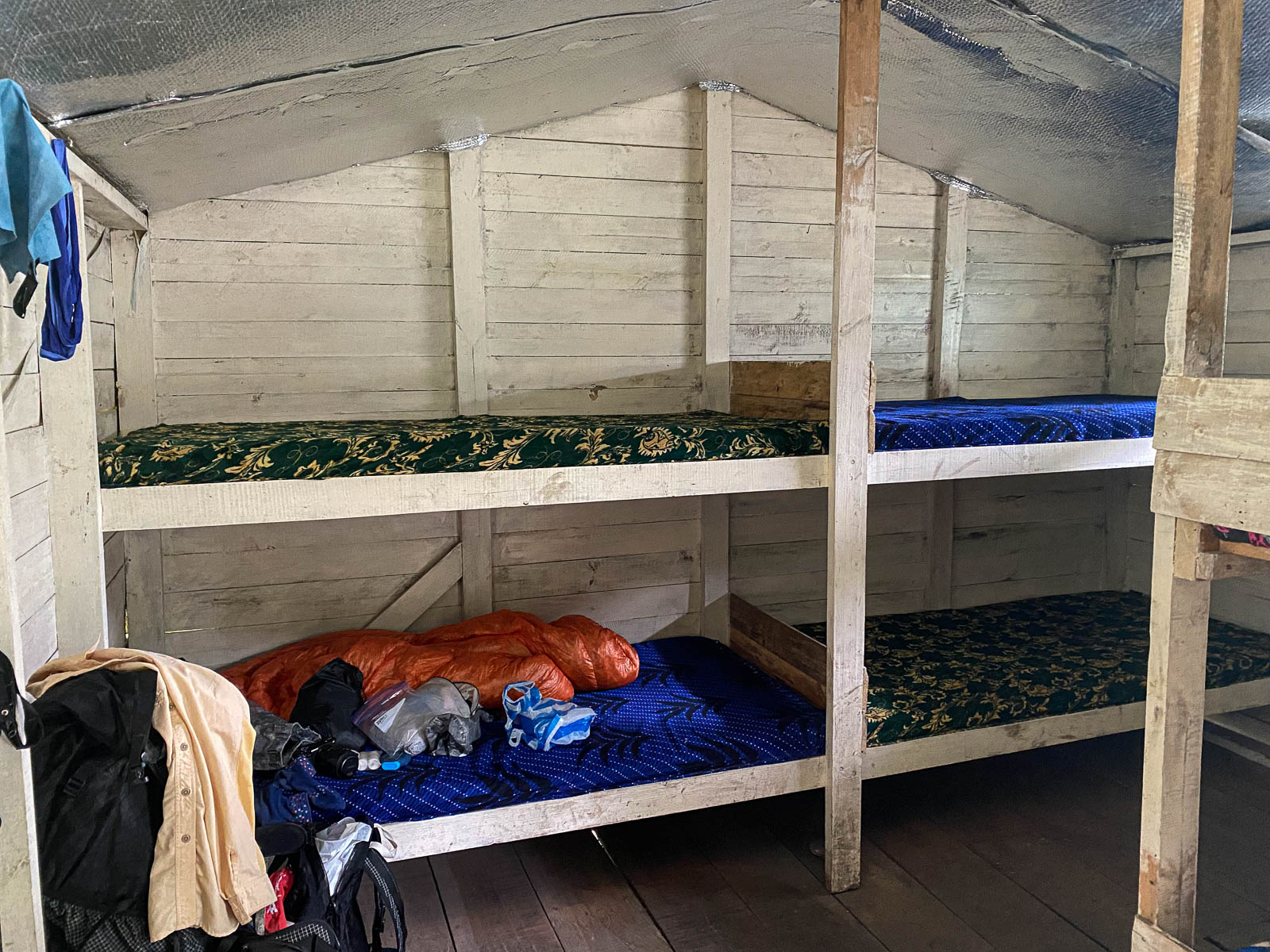Hut Interior Rwenzori Mountain Trek