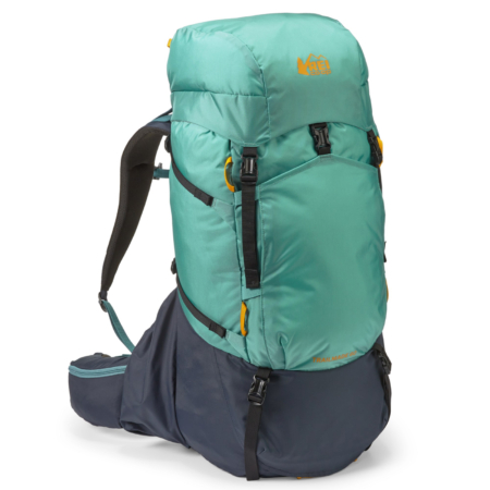 REI Co-op Trailmade 60 backpacking backpack teal navy