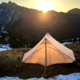 Zpacks Brand Tent Spotlighted at Sunrise