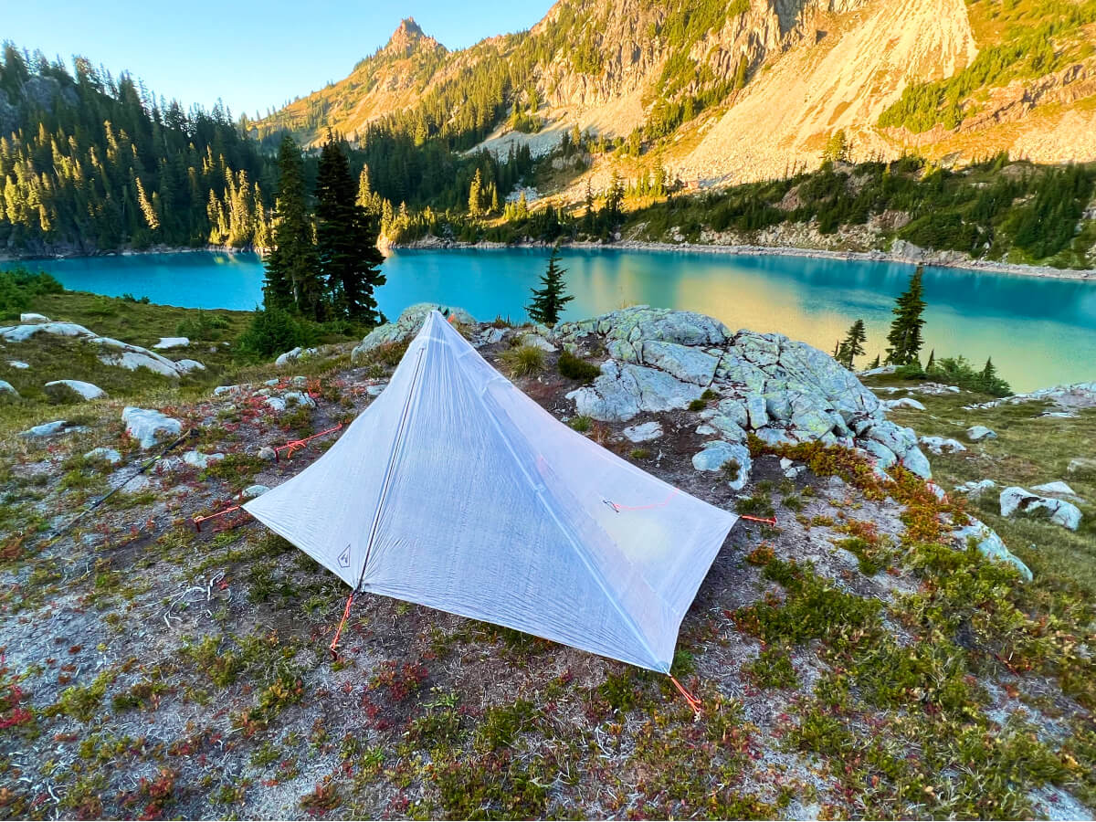 testing Hyperlite Mountain Gear Mid 1 tent for review