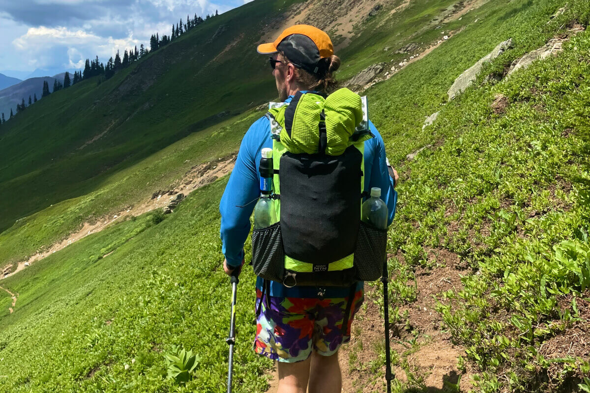 testing the best fastpacking backpack for hiking
