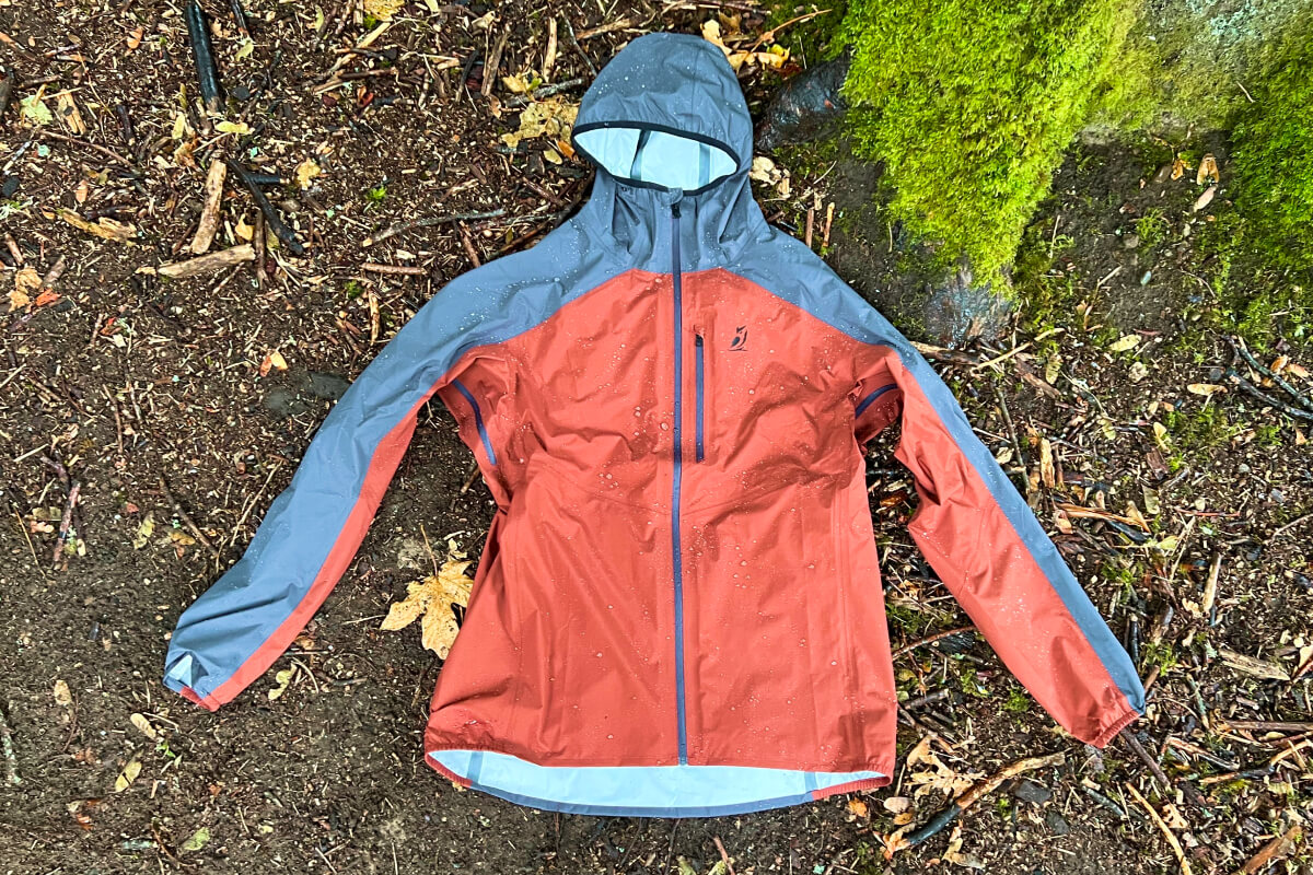 testing Outdoor Vitals Tushar Rain Jacket for review