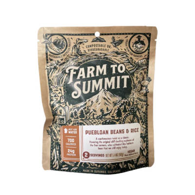 Farm to Summit Freeze Dried Meals for Backpacking
