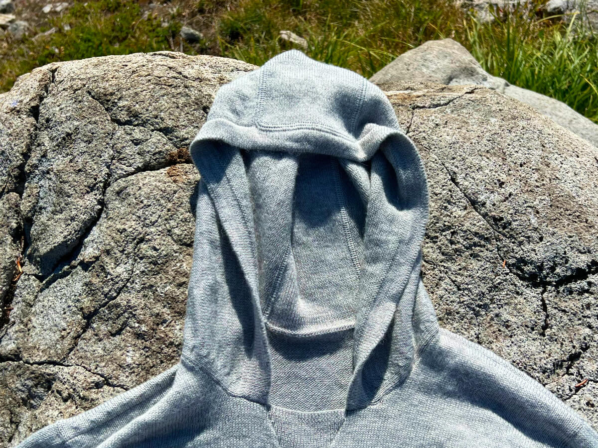 close up on hood
