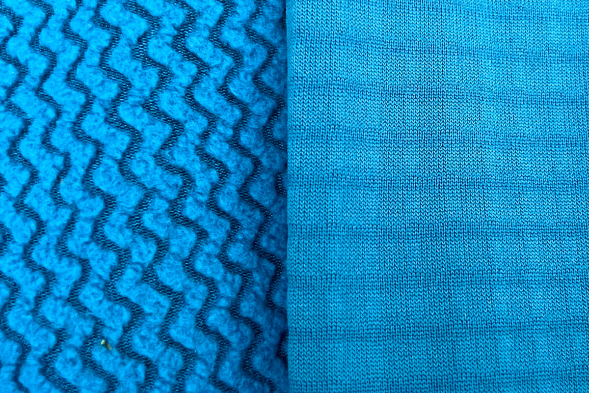 Patagonia R1 vs R1 Air-1 comparing exterior fabrics