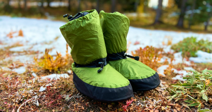 Testing The Best Down Booties for Backpacking