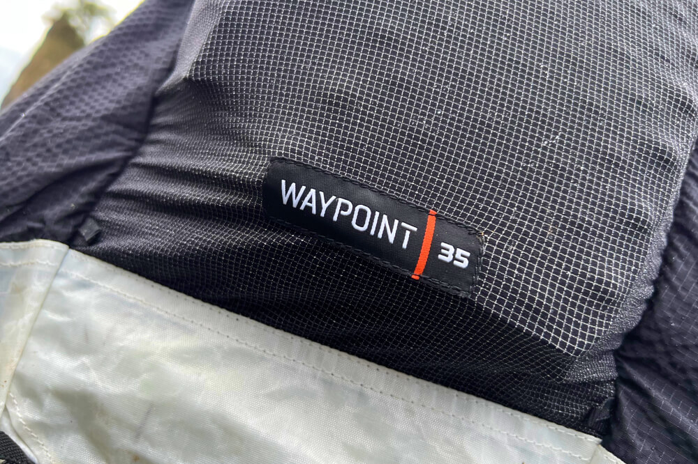 close up on waypoint logo