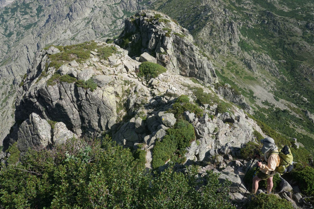 GR20corsica-RRadv-shirt05 train for hiking and backpacking on steep cliffs