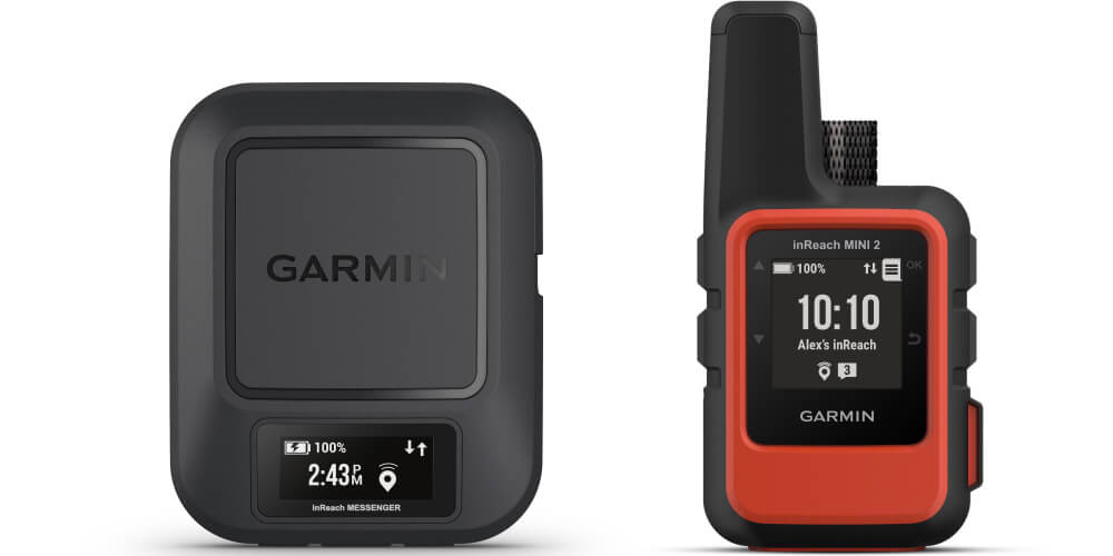 Garmin inReach Messenger vs Mini 2