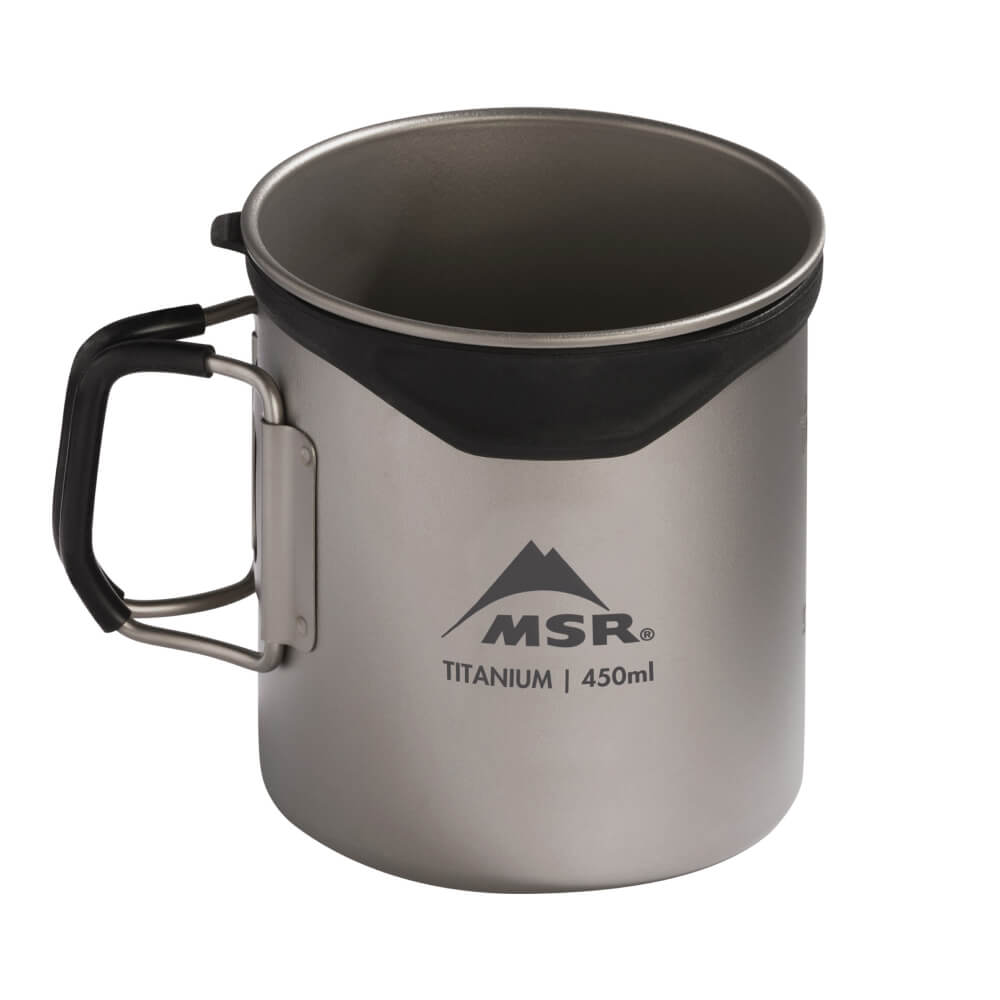 MSR Titan SIngle Wall Mug 450 backpacking cup