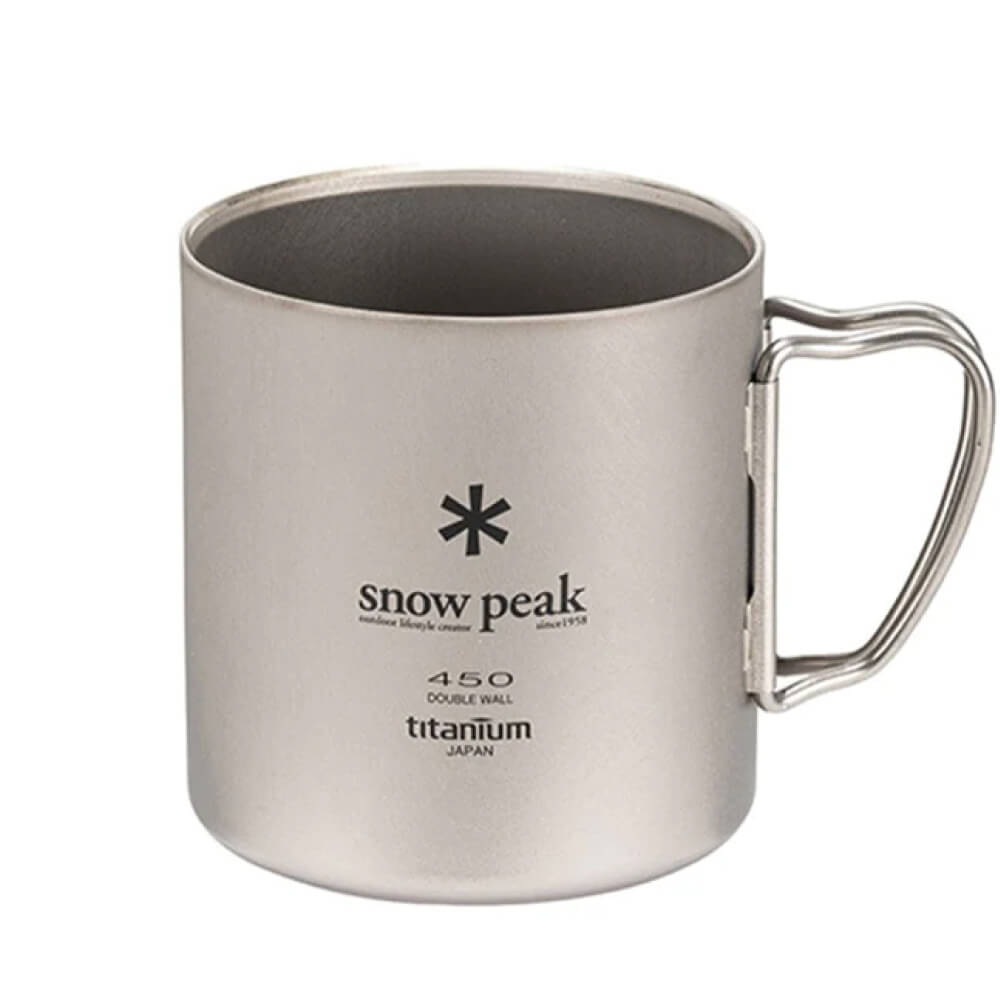 Snow Peak Double Wall Titanium 450 Backpacking mug