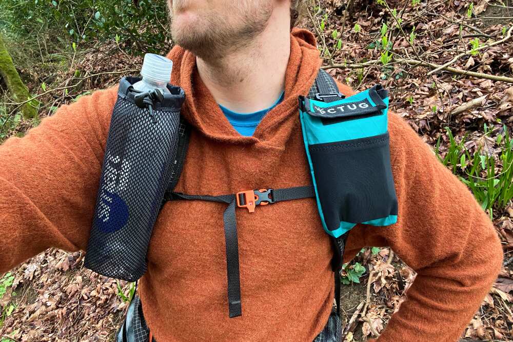 shoulder pockets for hiking