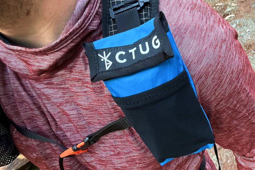 Best backpack shoulder strap pocket for phone