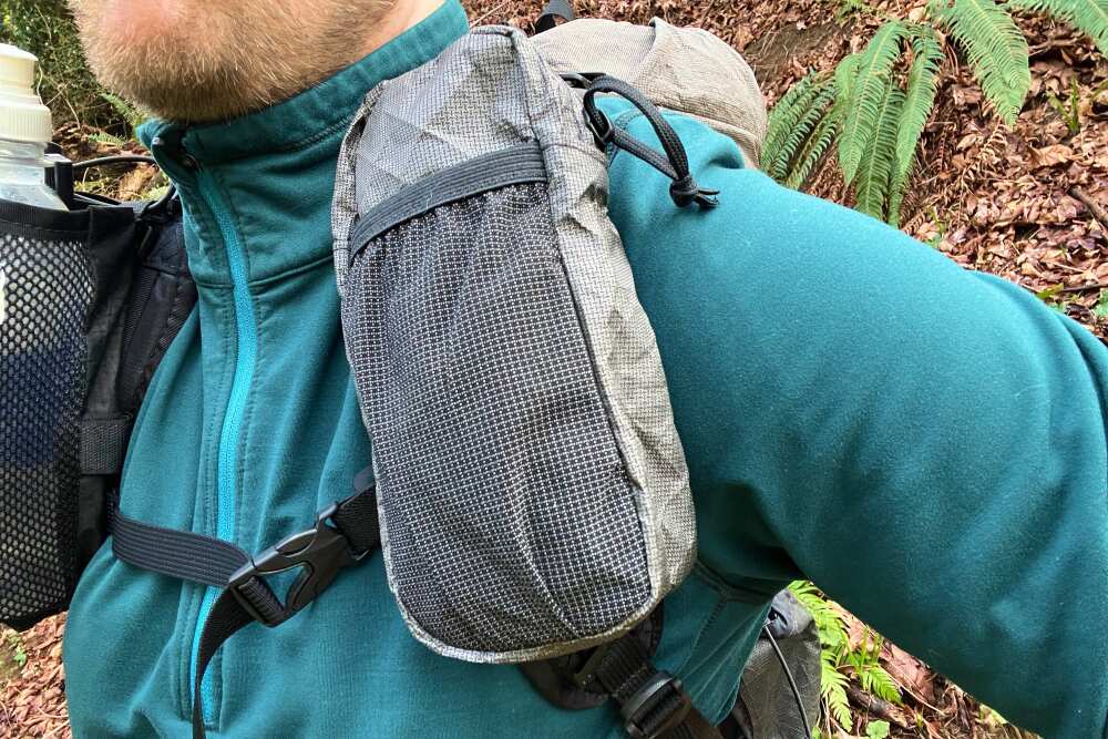 Best backpack shoulder strap pocket for hiking