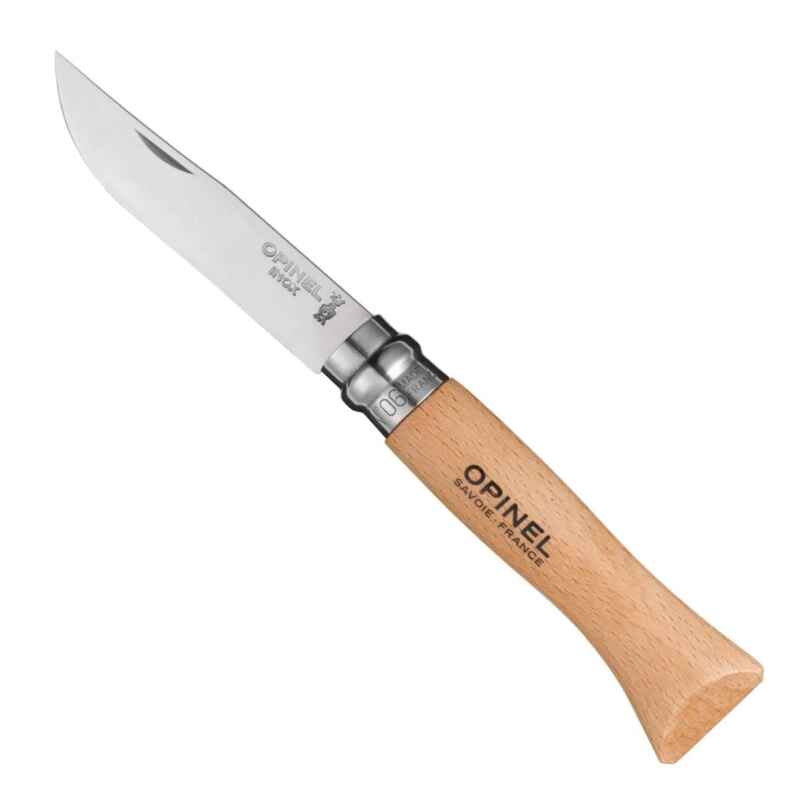 Opinel No.06 Stainless Steel Folding backpacking knife