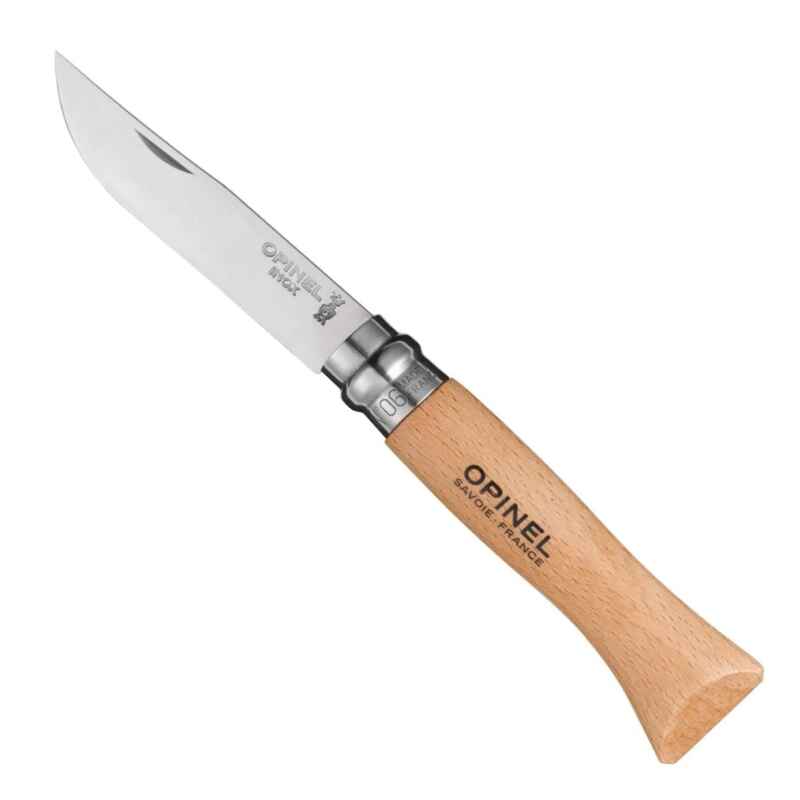 Opinel No.06 Stainless Steel Folding Knife Opinel No.06 Stainless Steel Folding backpacking knife