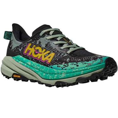 HOKA Speedgoat 6 black green HOKA Speedgoat 6