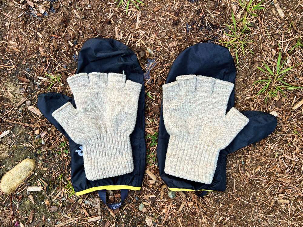 Best Rain Mitts-2 layering gloves under rain mittens
