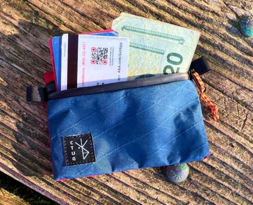 the best waterproof wallet for hiking loaded with cards and cash