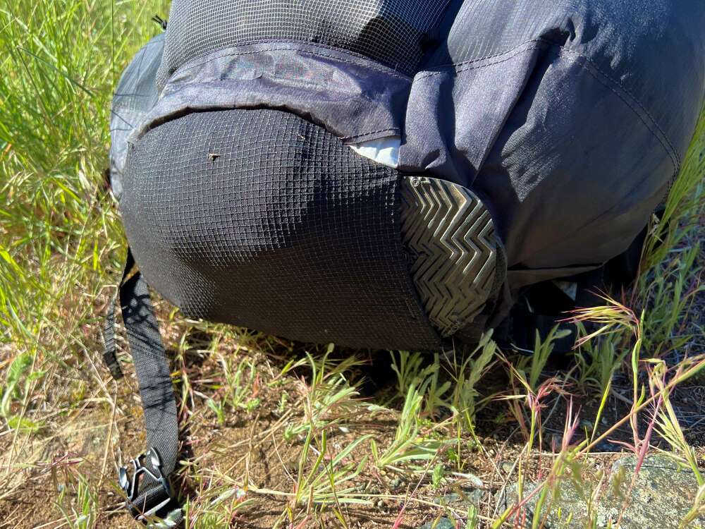Hyperlite Mountain Gear Contour 35 Backpack-6 close up on bottom pocket