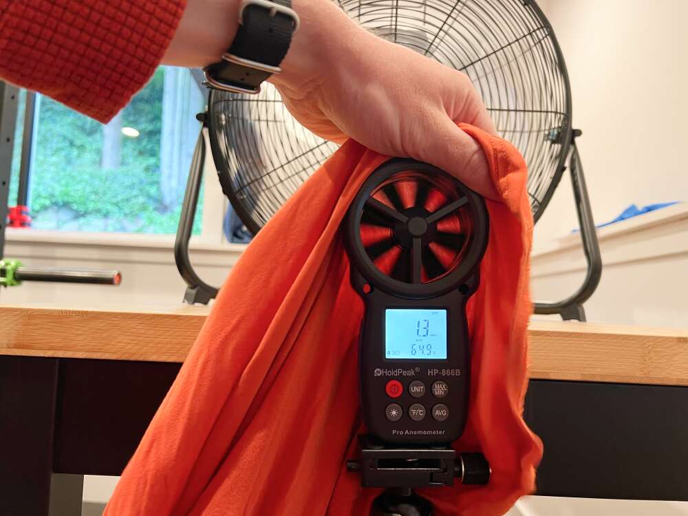 testing for breathability