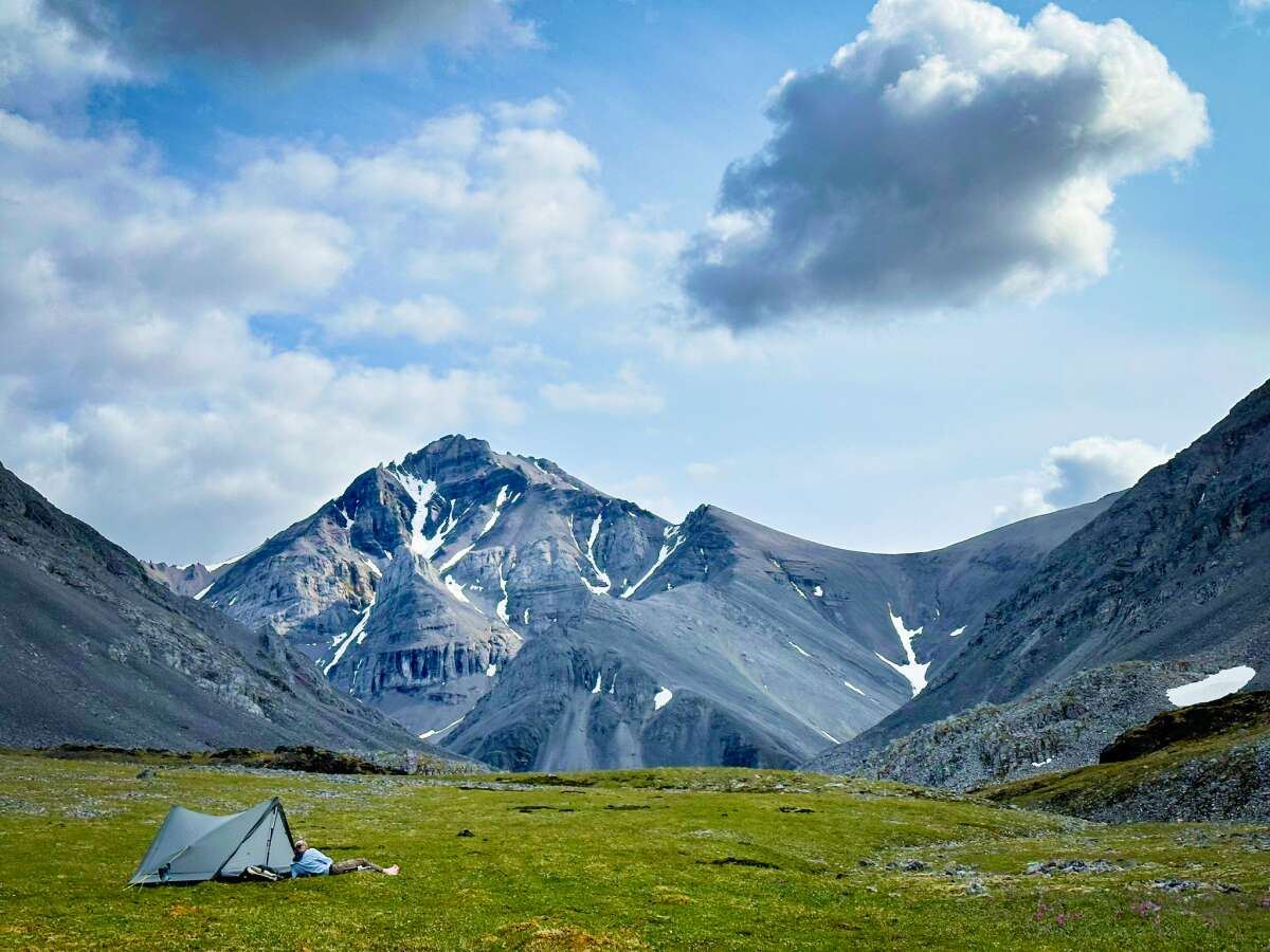 backpacking in gates of the arctic national park, alaska