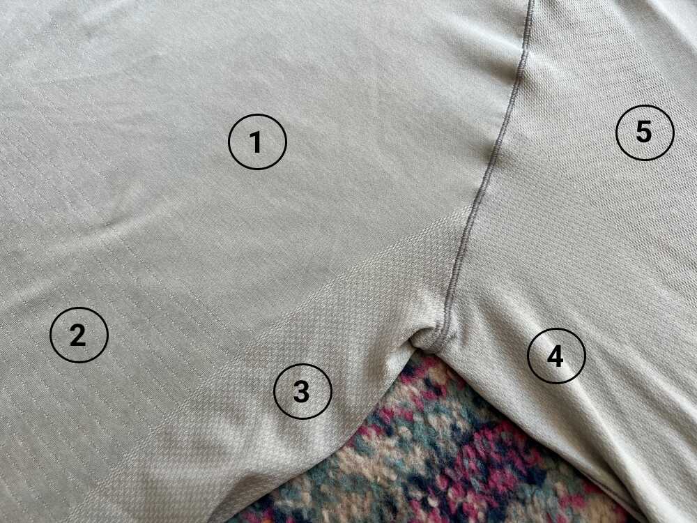 5 unique knit structures on the kuhl eclipser