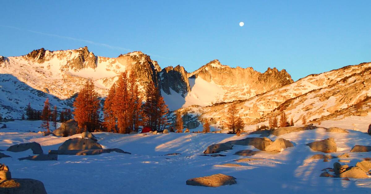 Using ultralight winter backpacking gear