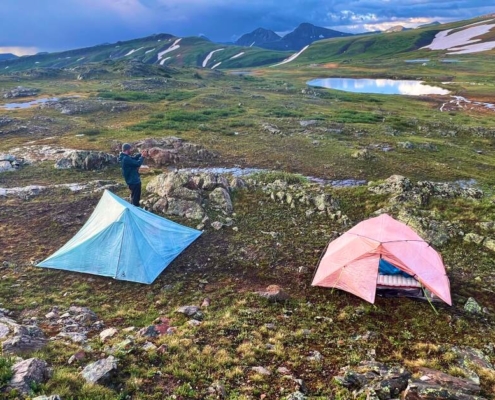 best ultralight backpacking tents after a storm in CO