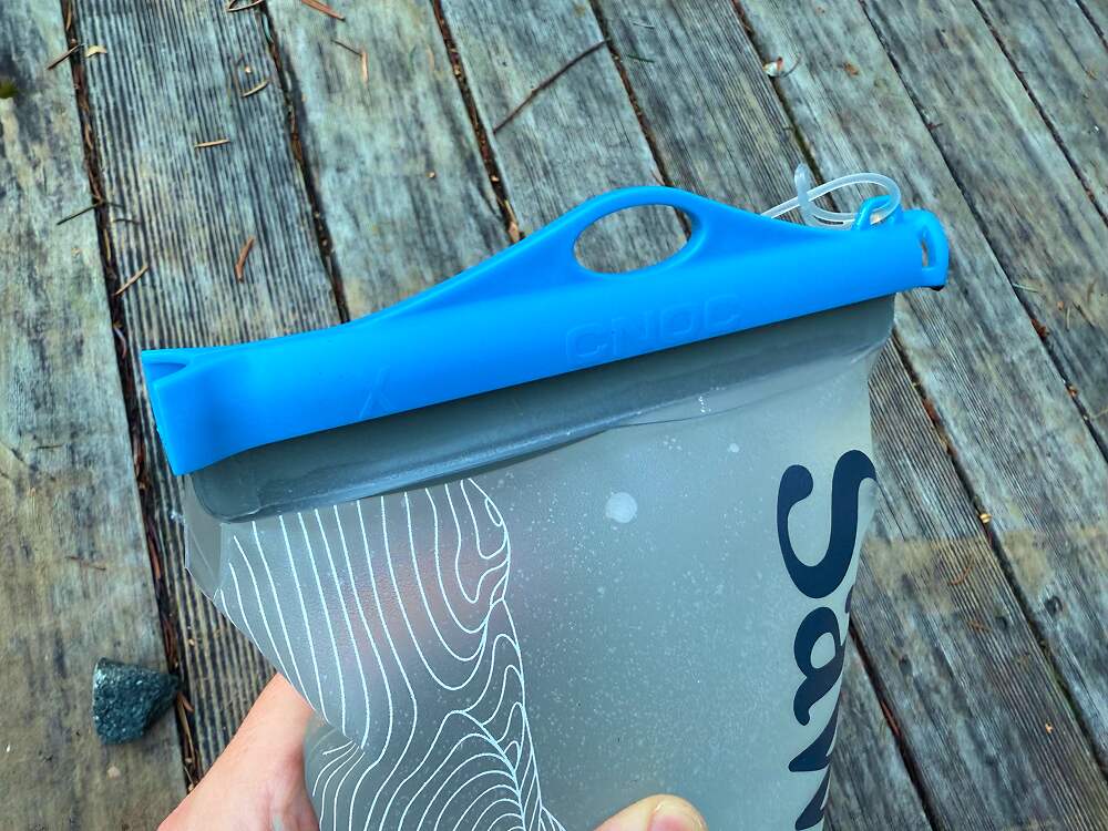 Sawyer Squeeze x CNOC-15 top of fold over lid