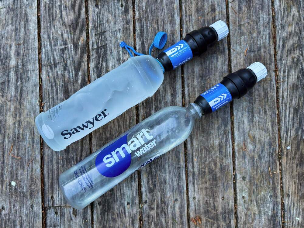 Sawyer Squeeze x CNOC-4 cnoc vesica vs smartwater bottle