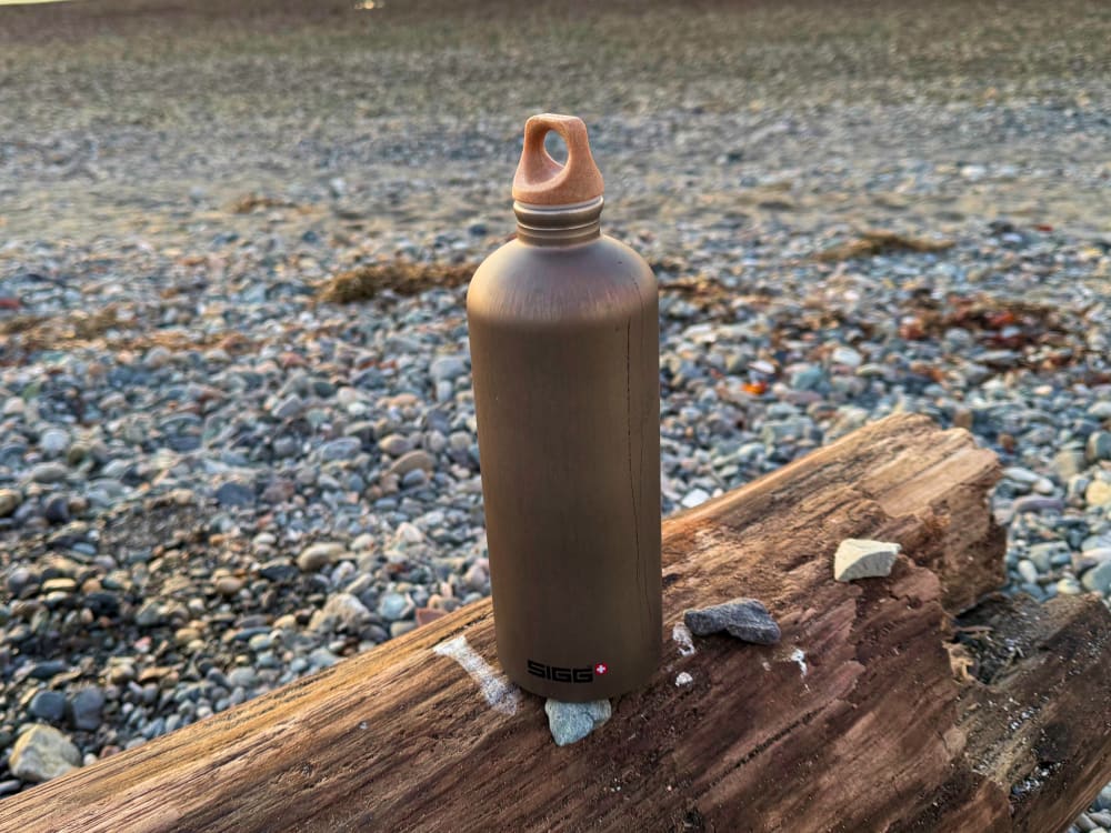 Sigg Traveller MyPlanet eco-friendly water bottle made from recycled aluminum