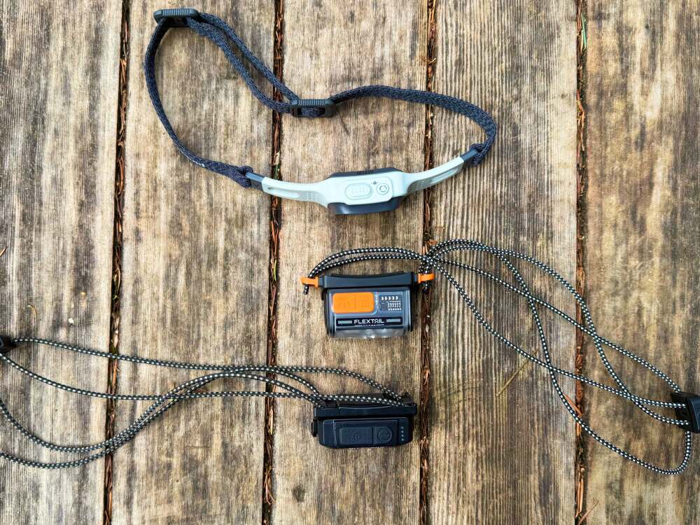 Ultralight Headlamps-1 top down view of Ultralight Headlamps