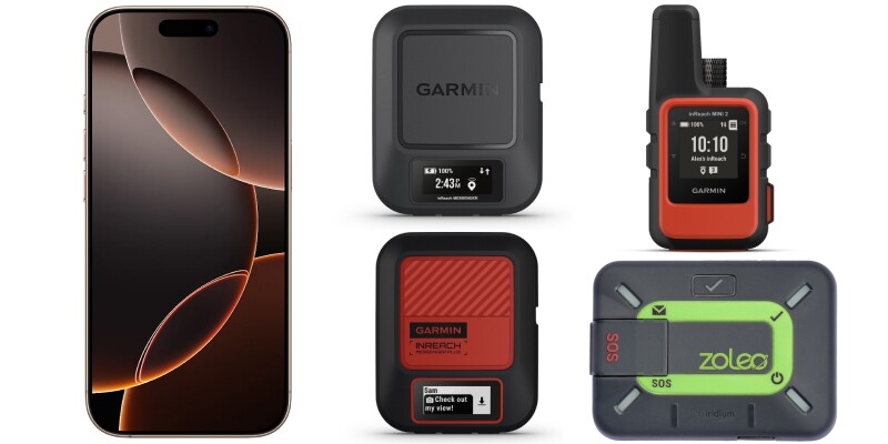 iphone vs other satellite communicator devices