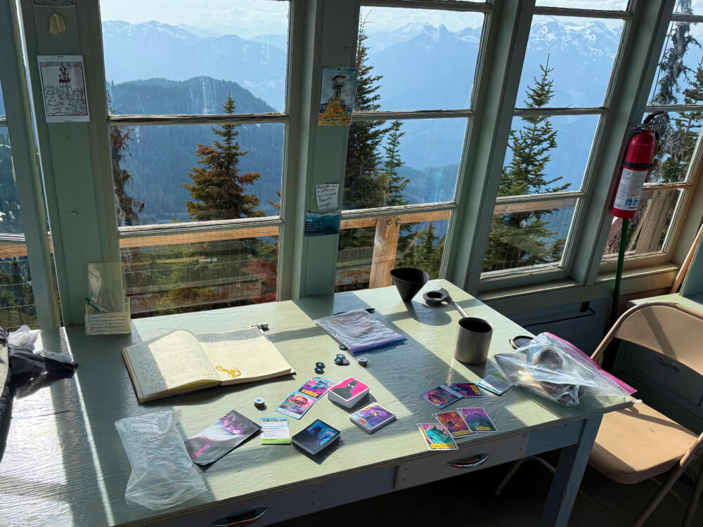 playing radlands in a fire lookout playing radlands in a fire lookout