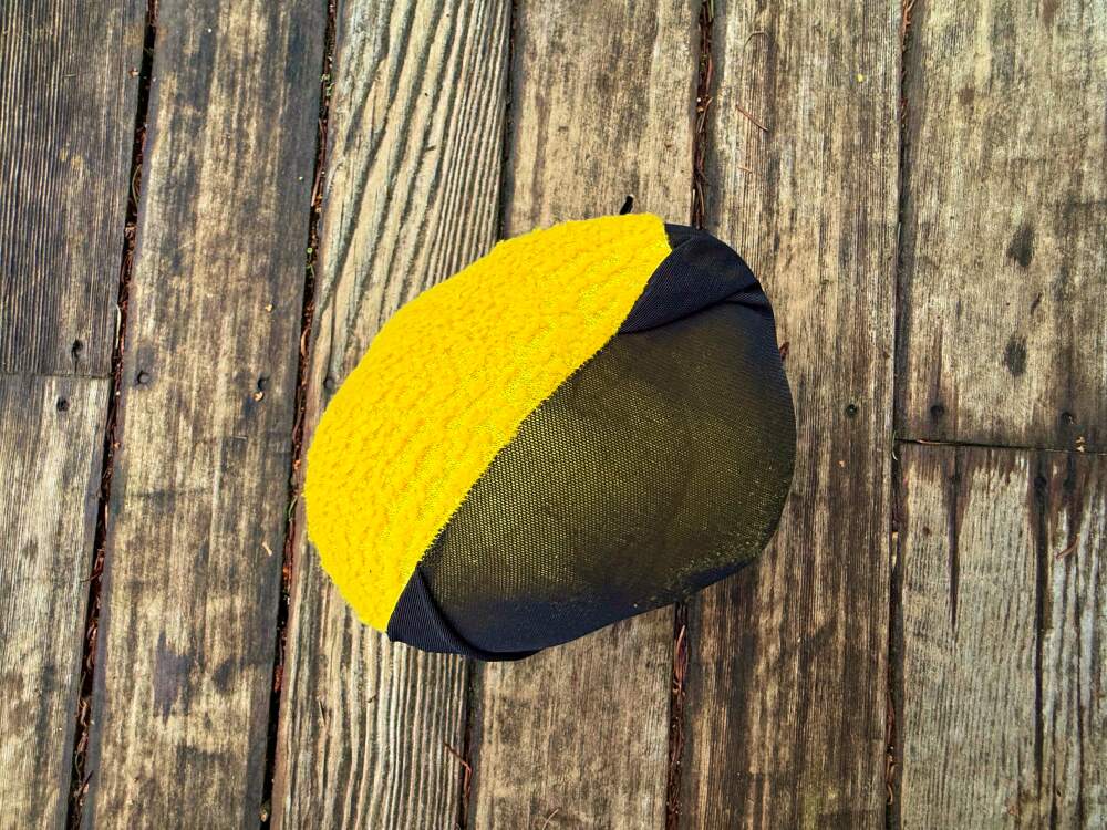 Backcountry Highliner PrimaLoft Air-Perm Fleece Hoodie in compact ball storage