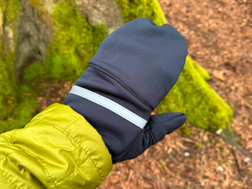 Flip Mitt TrailHeads Convertible Mitts For Running, top up