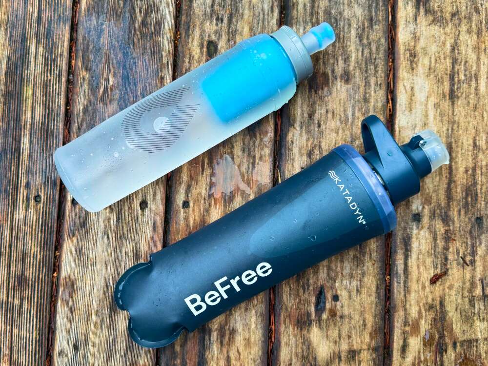 Katadyn BeFree vs HydraPak UltraFlask Filter Cap Katadyn BeFree vs HydraPak UltraFlask Filter Cap
