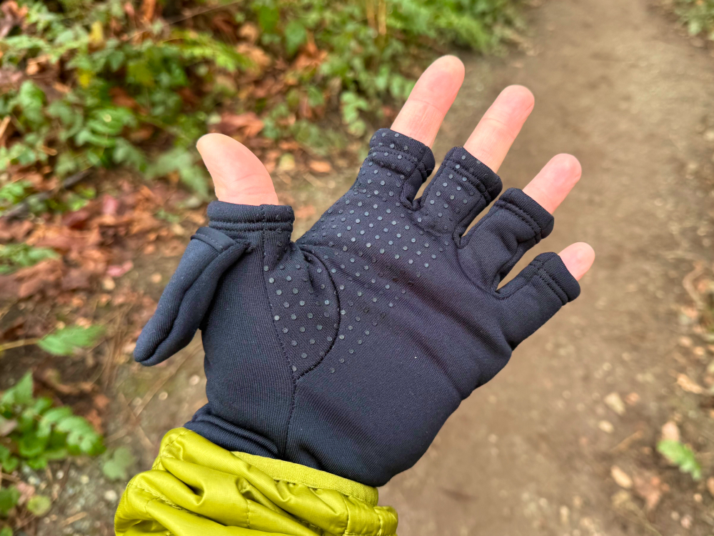 Mit Glove Combo fingerless mode palms up