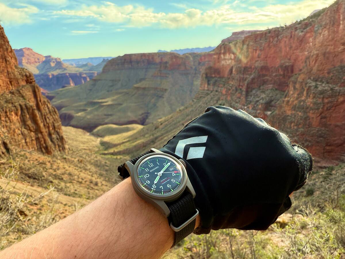 Boderry Landmaster Watch-2 Boderry Landmaster Watch, testing in the desert for review