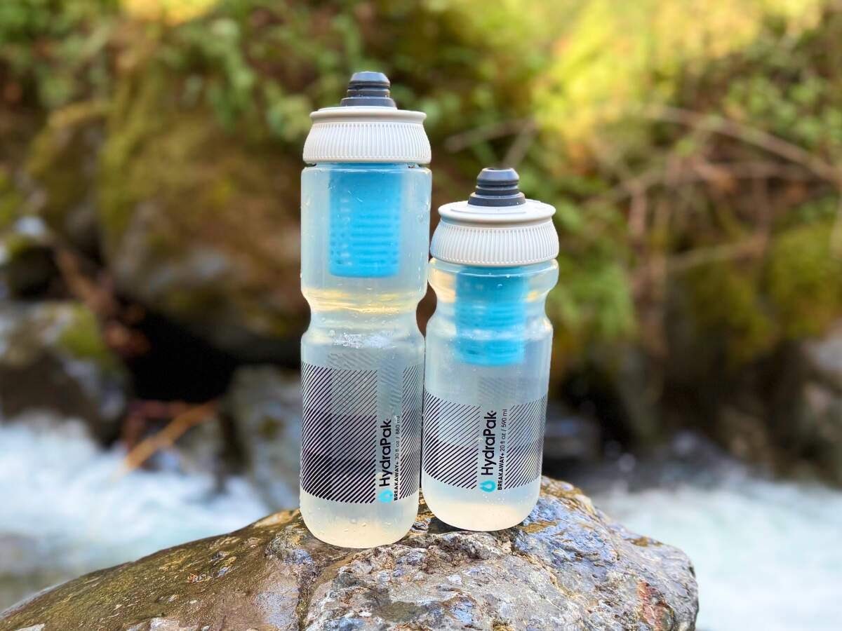 HydraPak Breakaway Review both sizes of hydrapak breakaway filter bottles