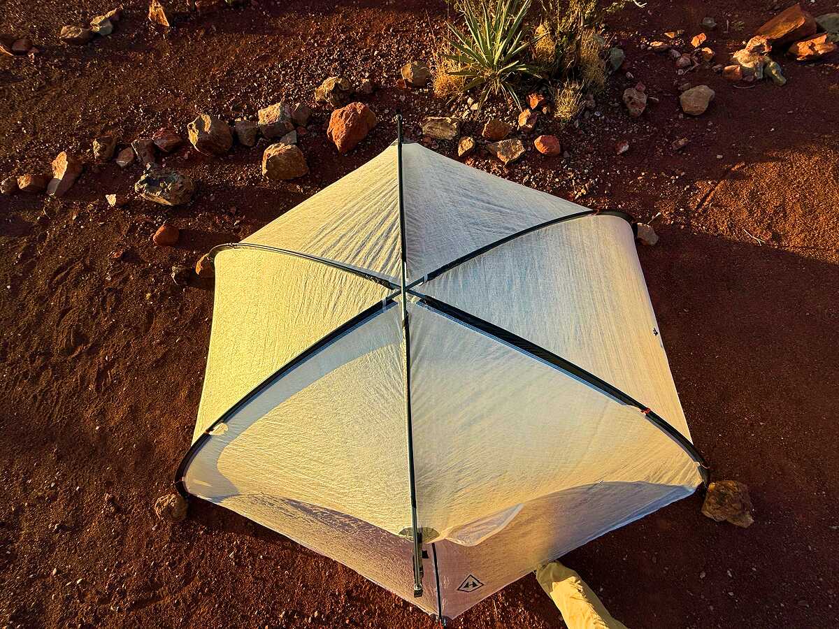 ステルスデック Ver, 1.2 Hyperlite Mountain Gear Crosspeak 2 Ultralight Tent Review