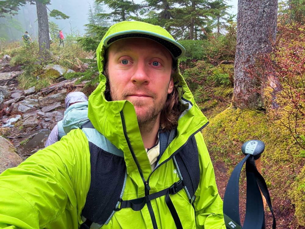 The North Face Papsura Jacket Futurelight Summit Series-5 selfie in the north face papsura jacket