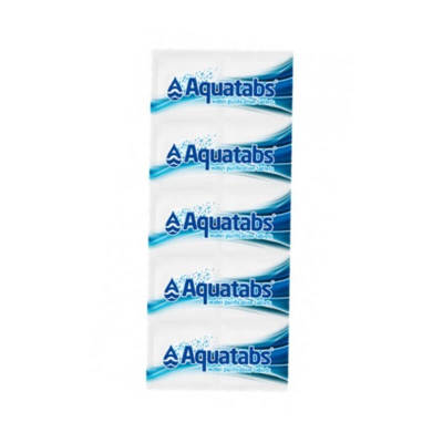 AquaTabs Treatment AquaTabs Treatment are a good backup to any backpacking water storage and filtration system