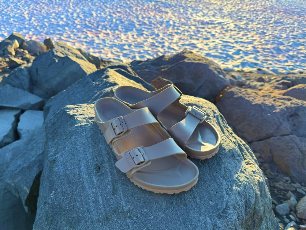 Best Birkenstock for Backpacking are Arizona EVA