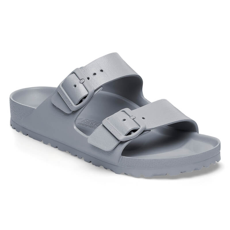 gray birkenstocks